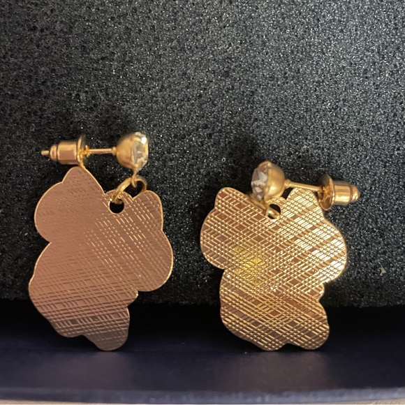 Disney Red Minnie Earrings and ID Holder Set NIB - Picture 6 of 7